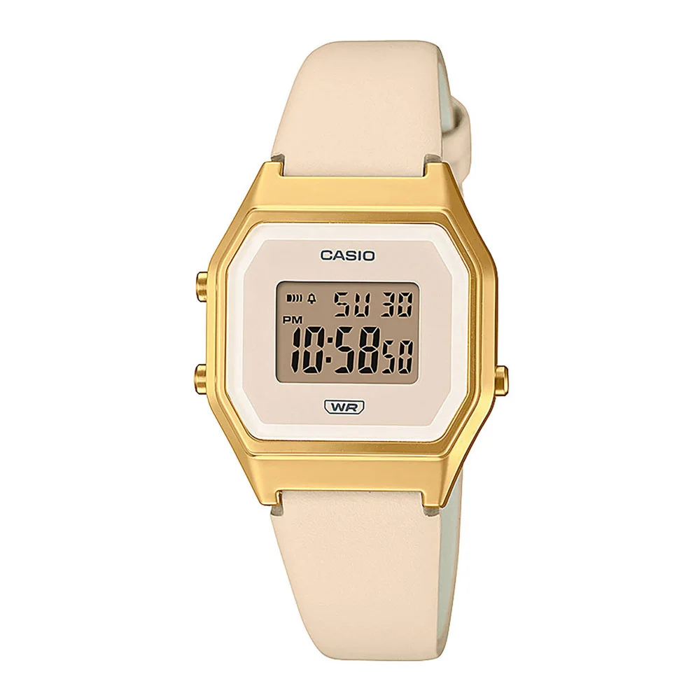 Φωτογραφία προϊόντος: CASIO Vintage Light Pink Leaher Strap LA680WEGL-4EF