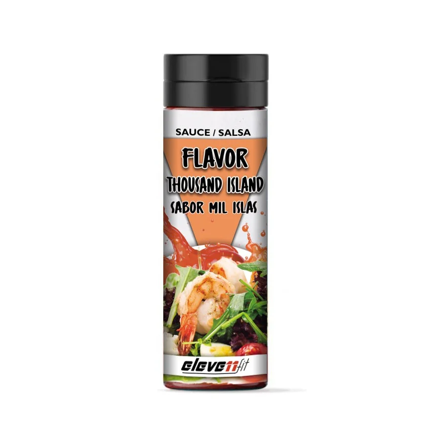 Φωτογραφία προϊόντος: Eleven Fit SAUCE 1000 Island χωρίς θερμίδες, ζάχαρη&λιπαρά ELEVENFIT 330ml