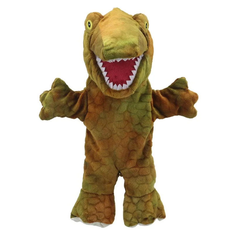 Φωτογραφία προϊόντος: T-Rex Καφέ Γαντόκουκλα - The Puppet Company PC006213