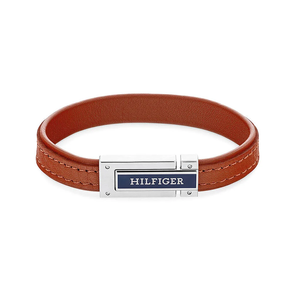 Φωτογραφία προϊόντος: TOMMY HILFIGER Βραχιόλι Από Δέρμα Και Ανοξείδωτο Ατσάλι 2790560