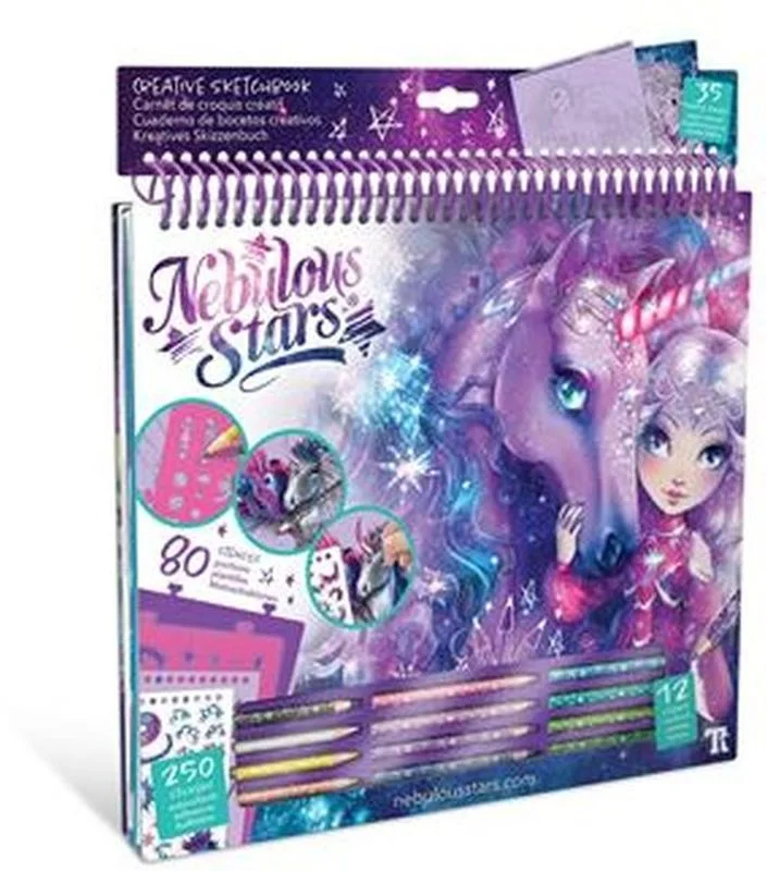 Φωτογραφία προϊόντος: Creative Sketchbook Fantasy Horses - Space - Nebulous Stars 11371
