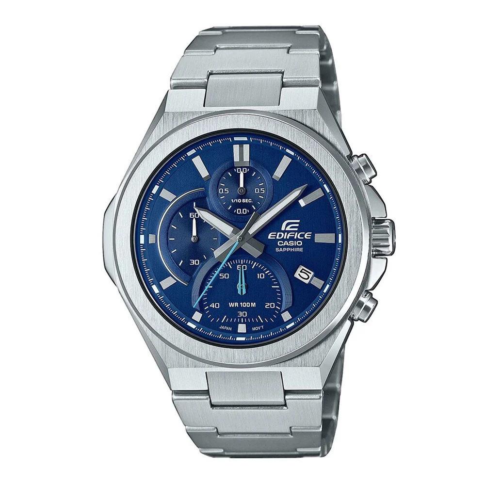 Φωτογραφία προϊόντος: CASIO Edifice Silver Stainless Steel Bracelet EFB-700D-2AVUEF