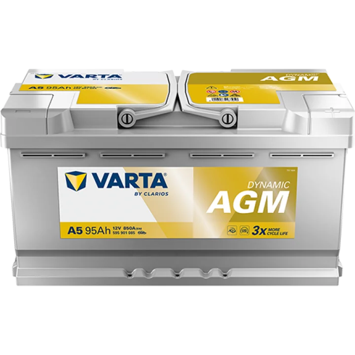 Φωτογραφία προϊόντος: Varta Silver Dynamic Agm A5(G14) 12V 95Ah