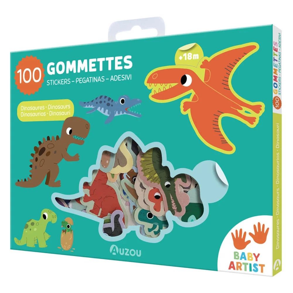 Φωτογραφία προϊόντος: Auzou My First Pouch of Stickers - Dinosaurs