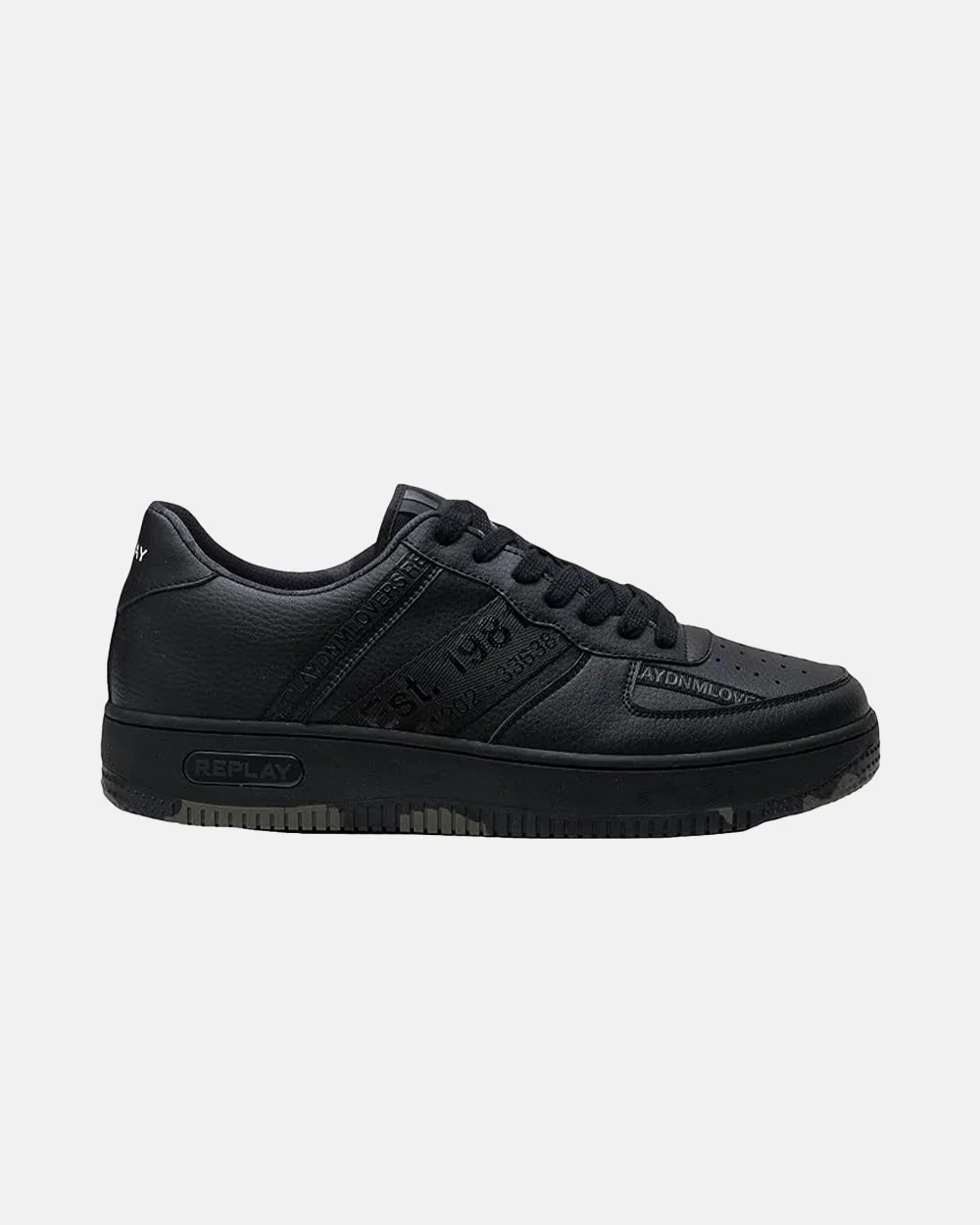 Φωτογραφία προϊόντος: REPLAY SHOES CUPSOLE MAN #000000