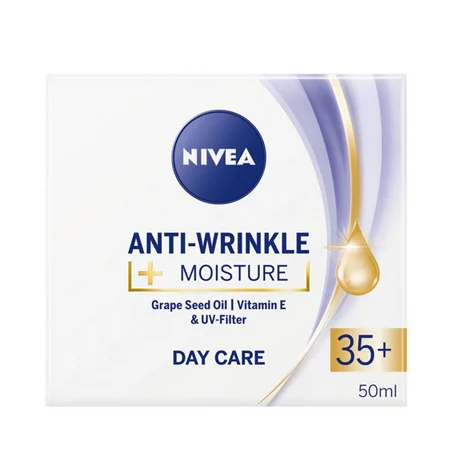 Φωτογραφία προϊόντος: Nivea Anti-Wrinkle Κρέμα Προσώπου Ημέρας για Ενυδάτωση + Αντιγήρανση 50ml