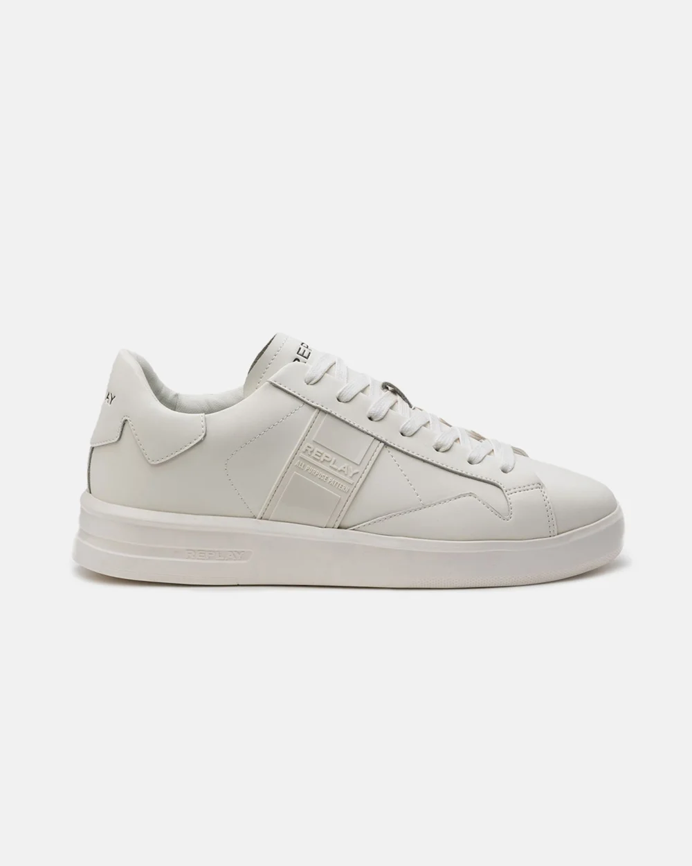 Φωτογραφία προϊόντος: REPLAY SHOES CUPSOLE MAN #ffffff
