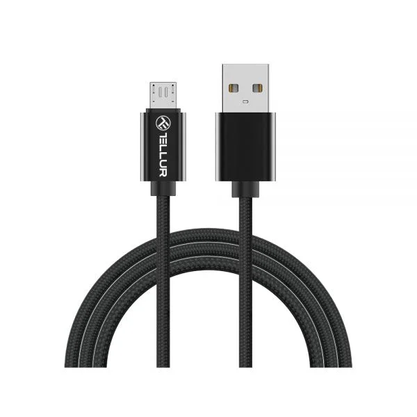 Φωτογραφία προϊόντος: TLL155392 TELLUR Braided Micro USB Cable, 1m