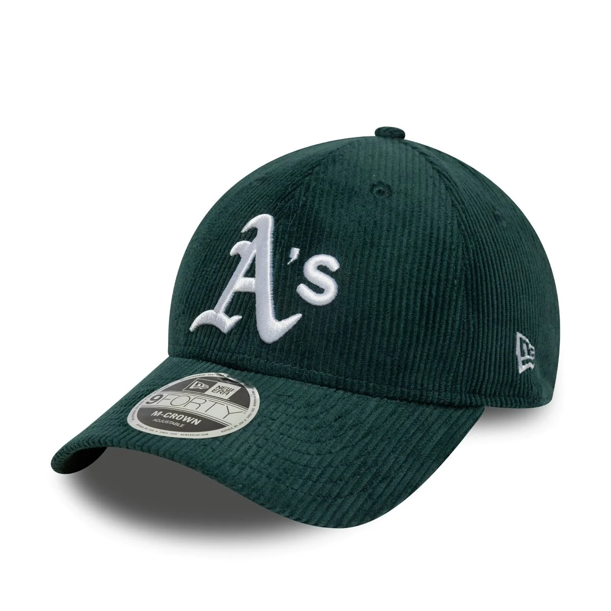 Φωτογραφία προϊόντος: NEW ERA MLB CORD OAKLAND ATHLETICS 9FORTY - ΠΡΑΣΙΝΟ