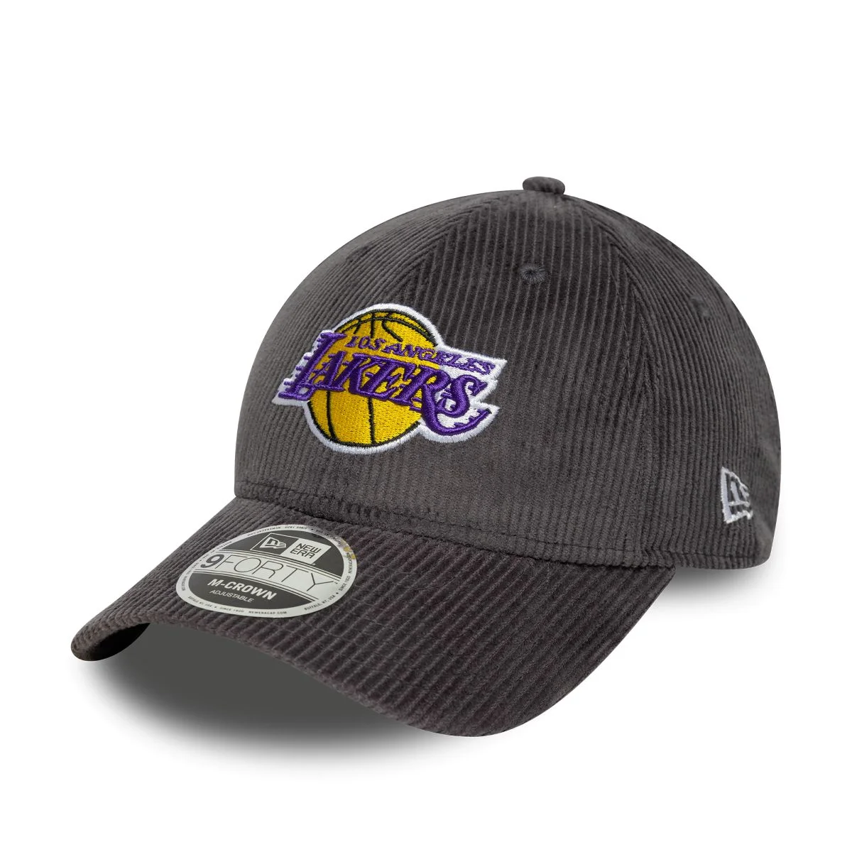 Φωτογραφία προϊόντος: NEW ERA LA LAKERS MLB CORD 9FORTY - ΓΚΡΙ