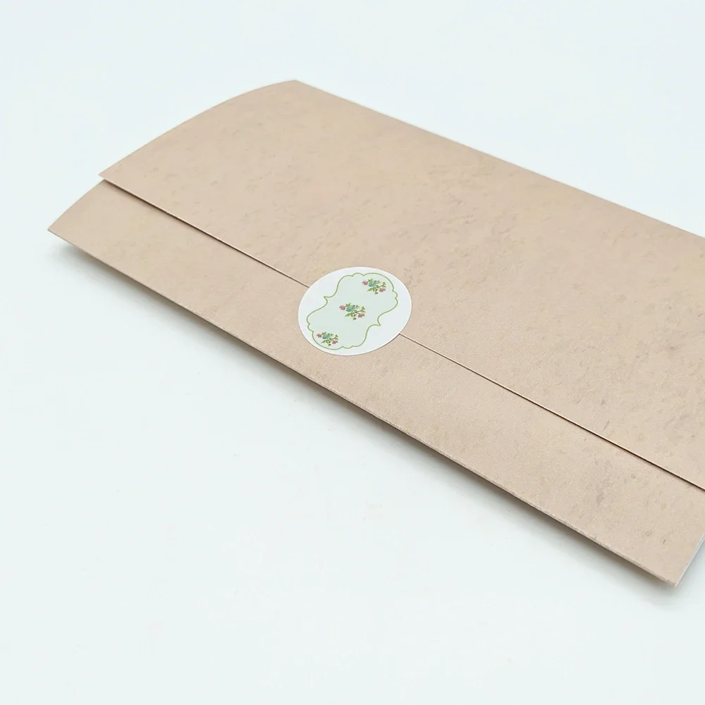 Φωτογραφία προϊόντος: Ecobags Αυτοκόλλητες Ετικέτες 3 εκ. για Προσκλητήριο Βάπτισης Θέμα Λουλούδια - Φυτά