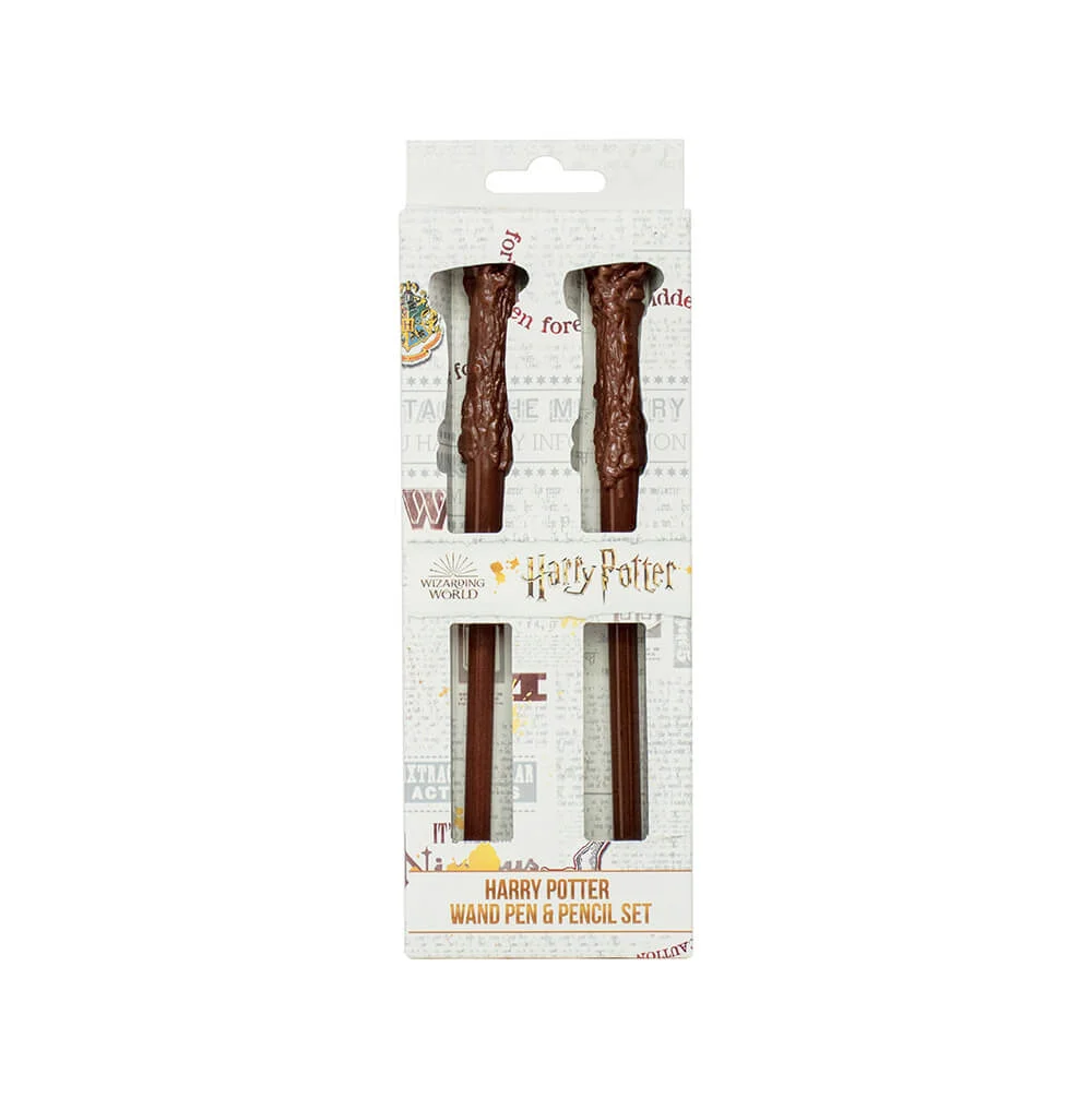 Φωτογραφία προϊόντος: Blue Sky Harry Potter Wand Pen + Pencil Set in Window Box