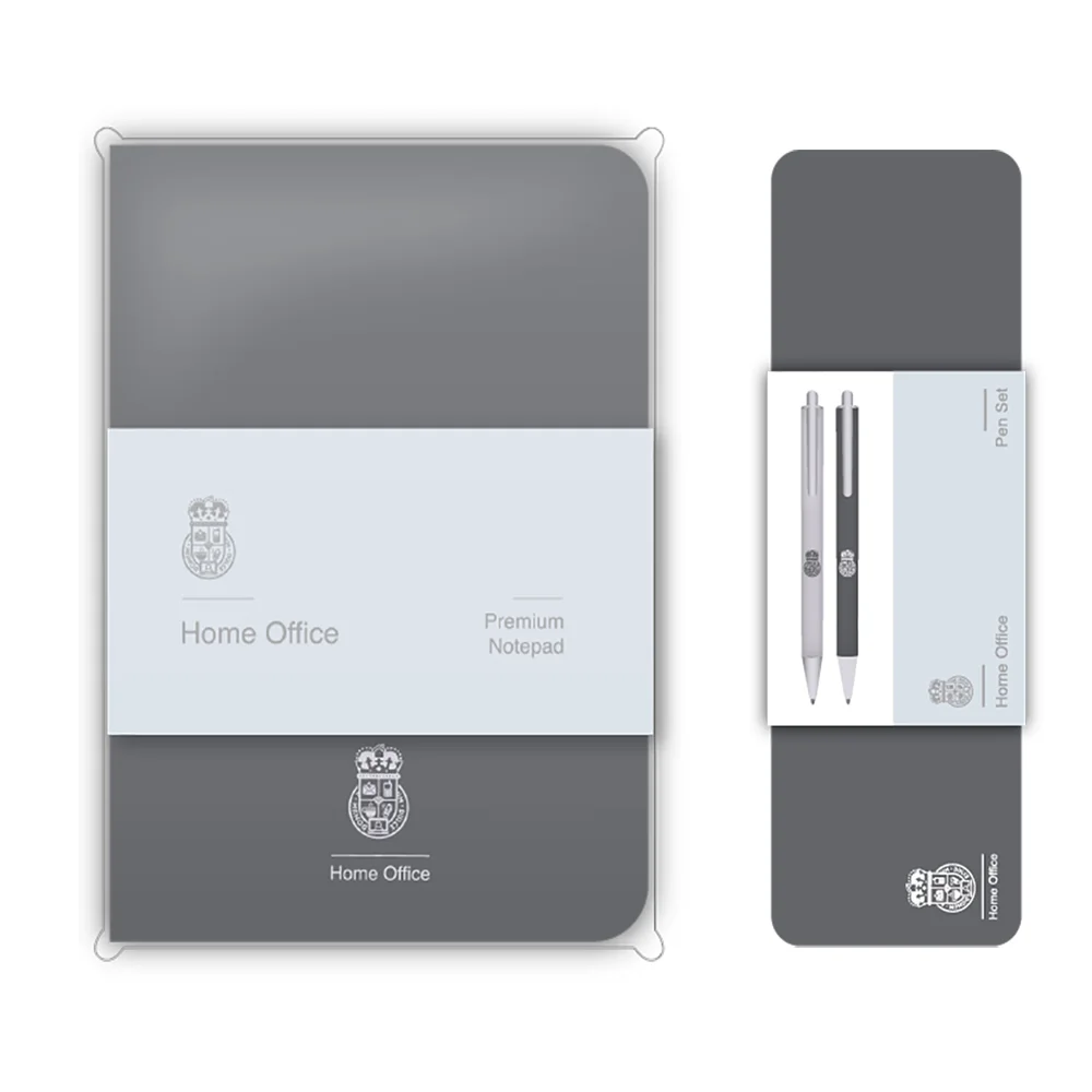 Φωτογραφία προϊόντος: Blue Sky Home Office Premium Gift Set A5 Notebook and 2 Pen Box