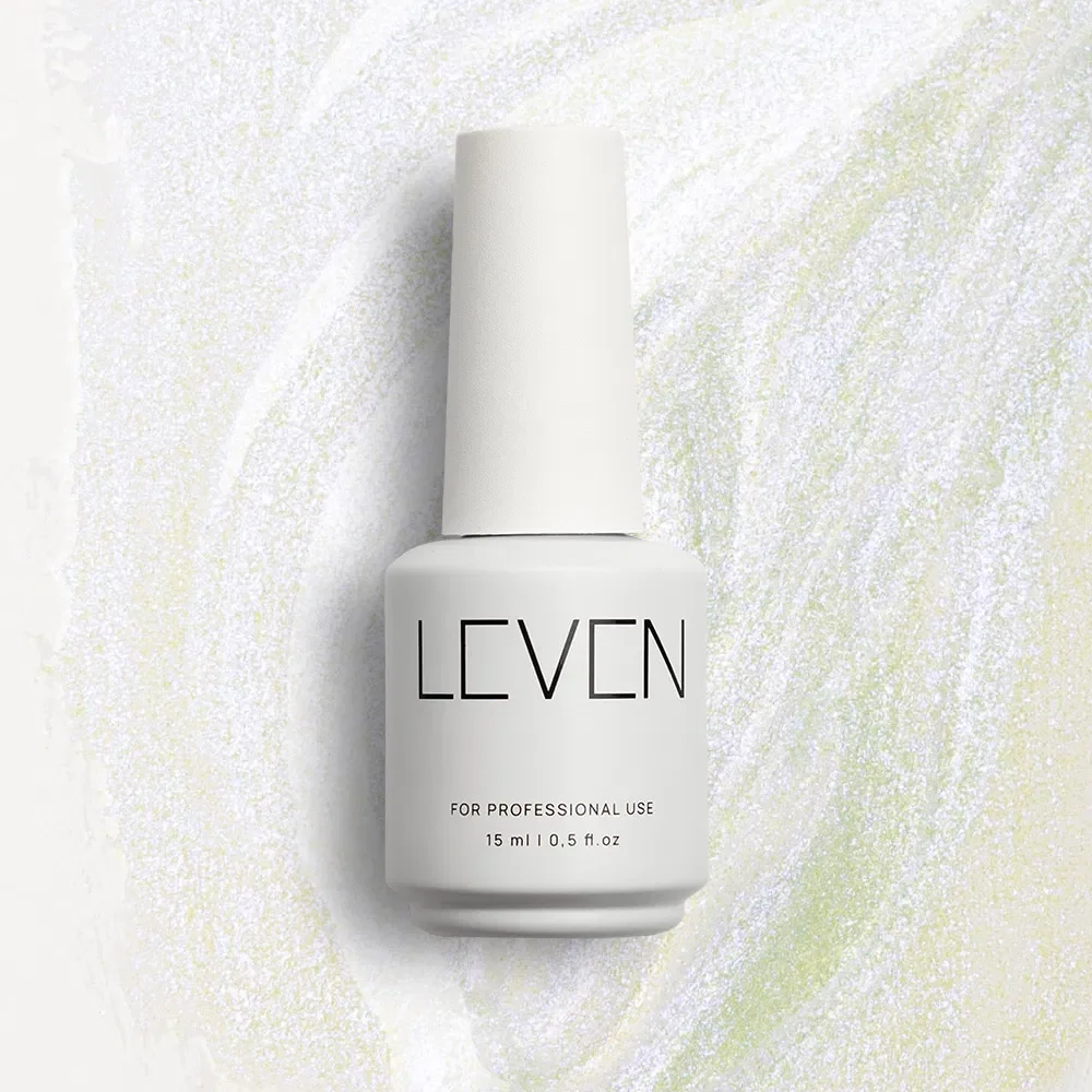 Φωτογραφία προϊόντος: Leven | Ημιμόνιμο βερνίκι με glitter/shimmer 15ml no. G002 Mermaid