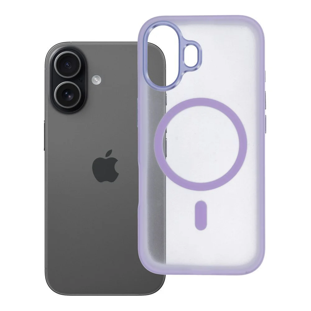 Φωτογραφία προϊόντος: . FLEXLINE MAG COVER Case compatible with MagSafe for IPHONE 17 purple