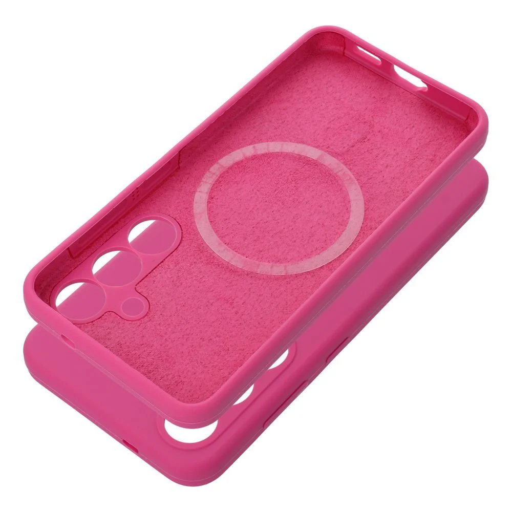 Φωτογραφία προϊόντος: . Case SILICONE 2mm for SAMSUNG S26 compatible with MagSafe pink