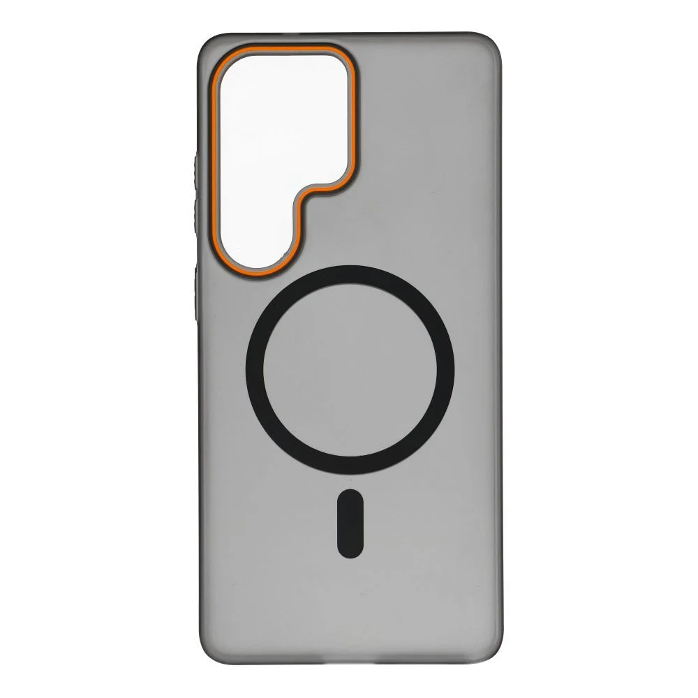 Φωτογραφία προϊόντος: . Case GO ORANGE compatible with MagSafe for SAMSUNG S26 Ultra black