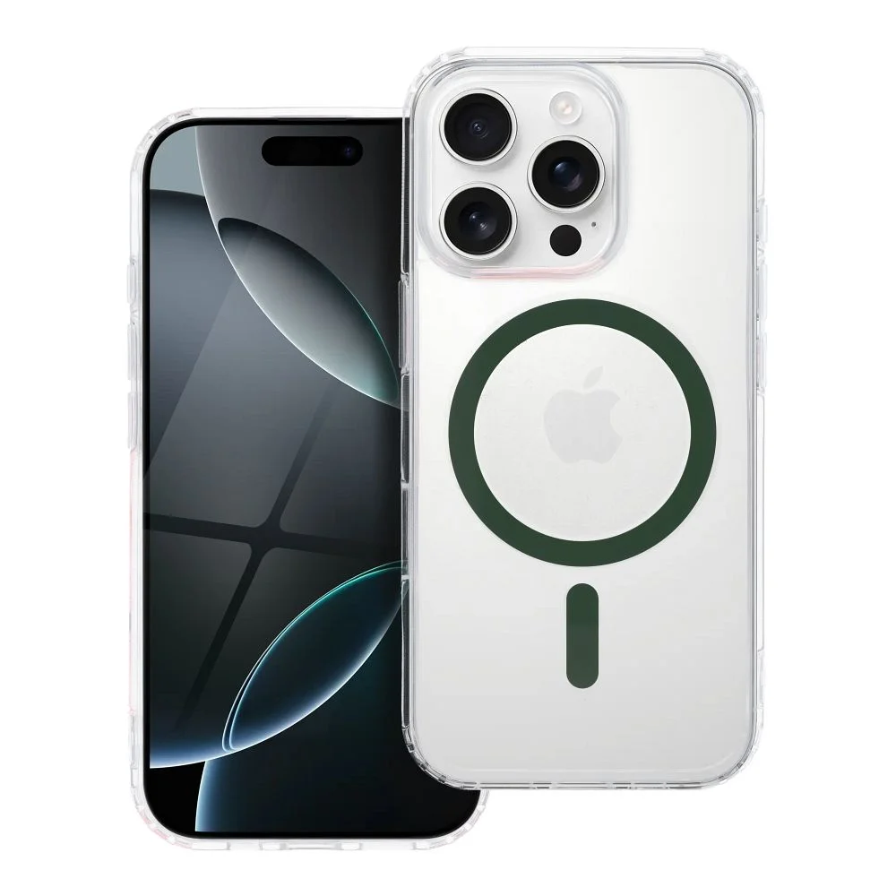Φωτογραφία προϊόντος: . Case for Samsung S26 ULTRA Drop Glue Colorful Ring Mag Cover compatible with MagSafe dark green