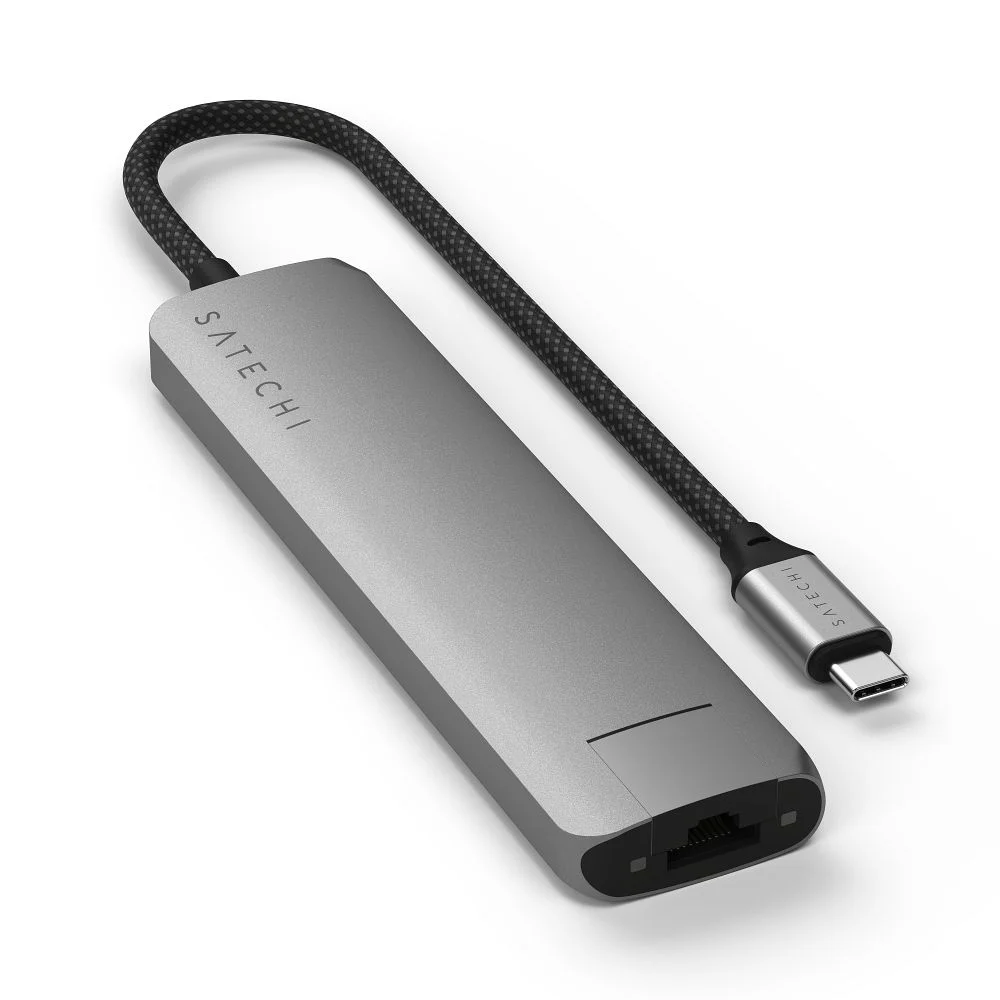 Φωτογραφία προϊόντος: . Adapter HUB 7in1 USB C Satechi Slim ST-P7SM space gray