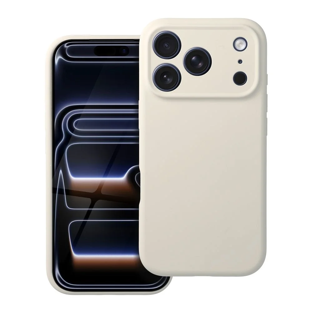 Φωτογραφία προϊόντος: . Case for iPhone 16e (SE4 2025) / 17e Forcell F-Protect Rubber Premium compatible with MagSafe antique white