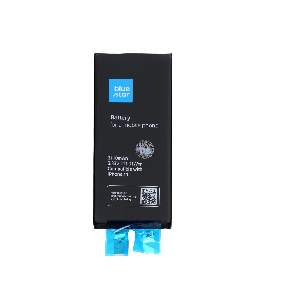 Φωτογραφία προϊόντος: . Battery without BMS for iPhone 11 3110 mAh Blue Star HQ