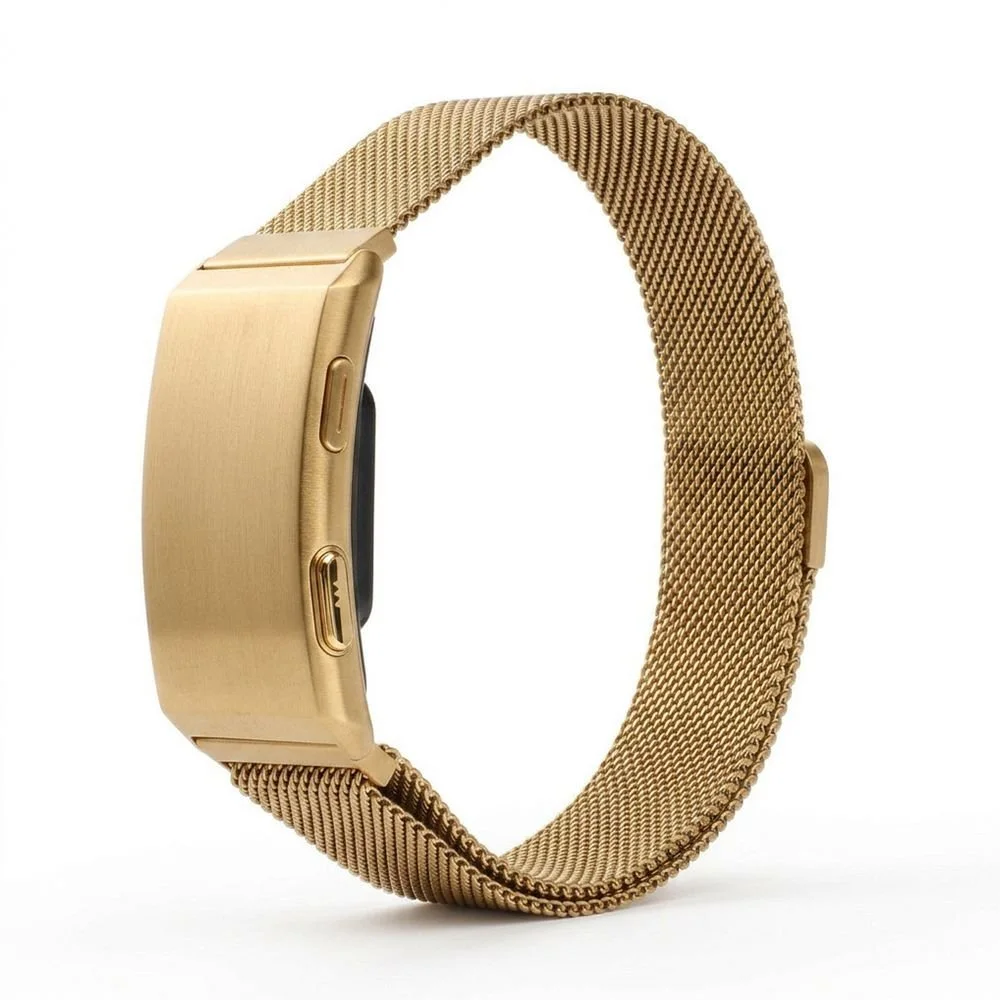 Φωτογραφία προϊόντος: . Smart fitness band with IP68 Waterproof Rating, ECG, Heart Rate, HRV, Blood Pressure, SpO2, Sleep & Stress Monitoring TITMO Loop I-110 gold