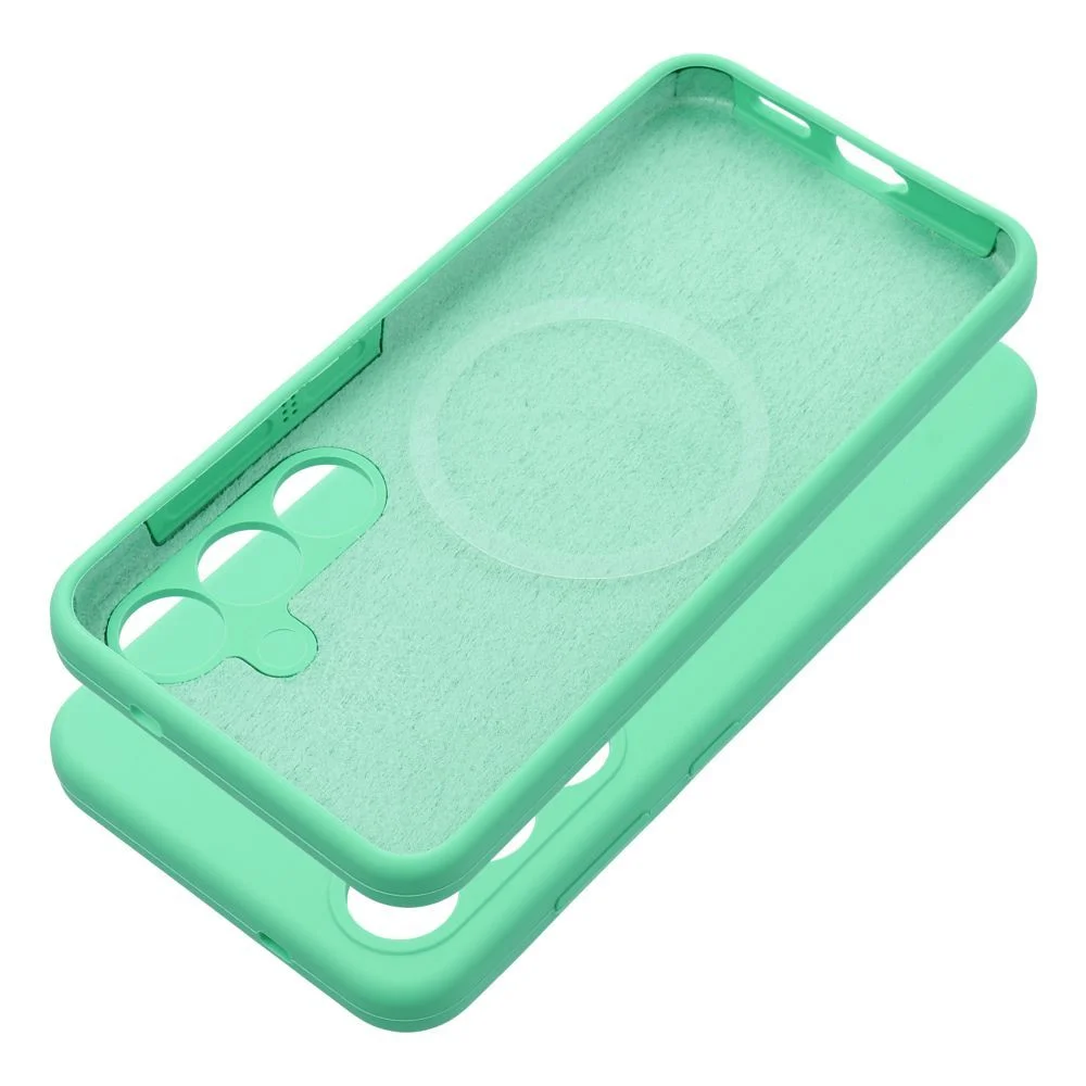 Φωτογραφία προϊόντος: . Case SILICONE 2mm for SAMSUNG S26 Ultra compatible with MagSafe mint