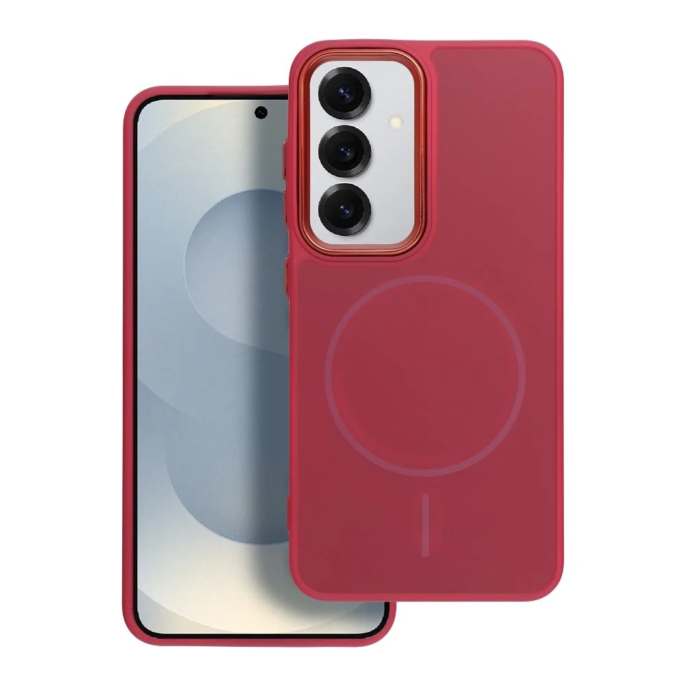 Φωτογραφία προϊόντος: . FRAME MAG COVER Case compatible with MagSafe for SAMSUNG S26 magenta