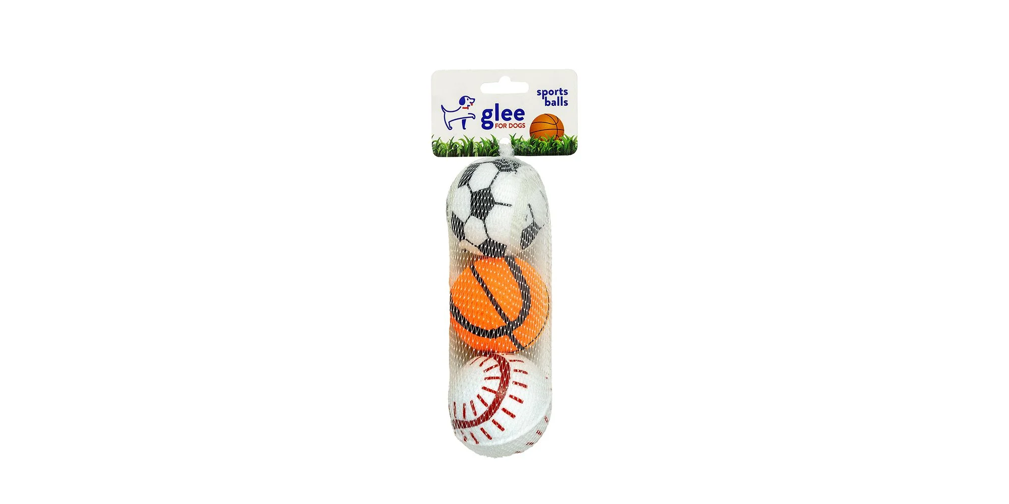 Φωτογραφία προϊόντος: GLEE ΠΑΙΧΝΙΔΙ ΣΚΥΛΟΥ SPORTS BALL 6cm 3pcs