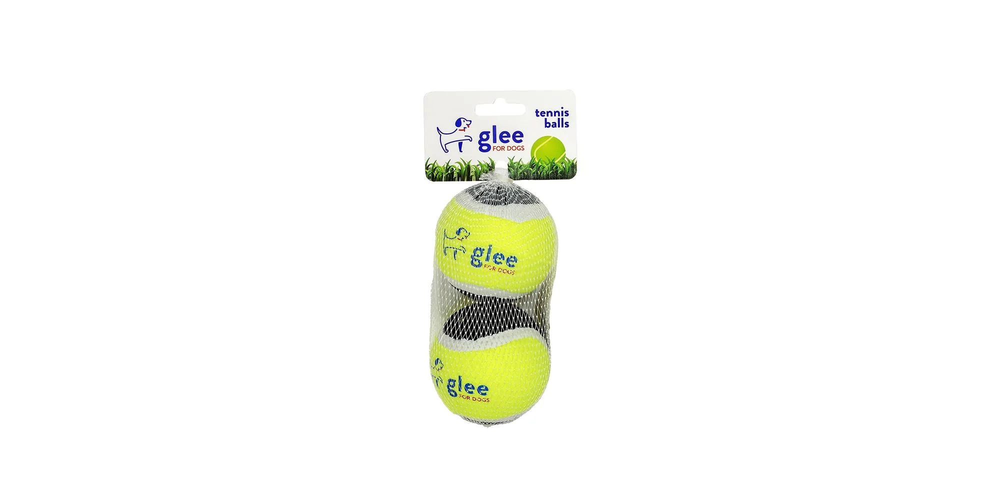 Φωτογραφία προϊόντος: GLEE ΠΑΙΧΝΙΔΙ ΣΚΥΛΟΥ TENNIS BALL ΚΙΤΡΙΝΟ - ΜΑΥΡΟ 7,5cm 2pcs