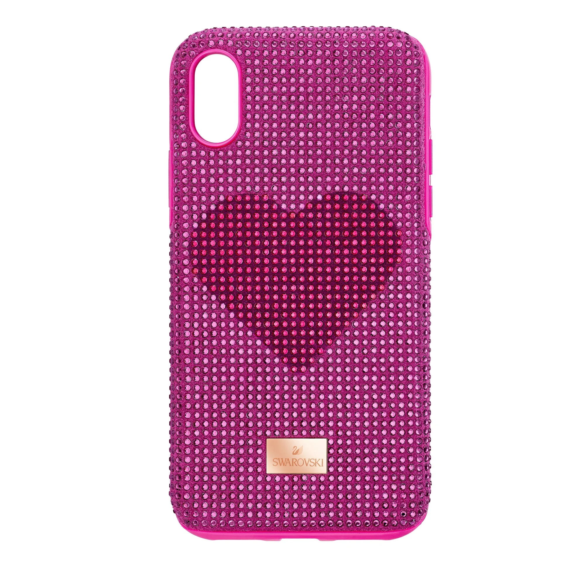 Φωτογραφία προϊόντος: Crystalgram Heart Smartphone Case with Bumper, iPhoneÂ® XS Max, Pink