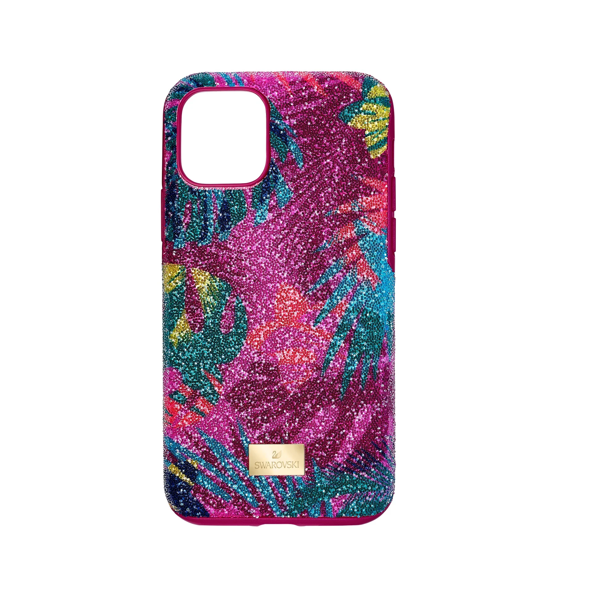 Φωτογραφία προϊόντος: Tropical Smartphone Case with Bumper, iPhoneÂ® 11 Pro, Dark multi-colored