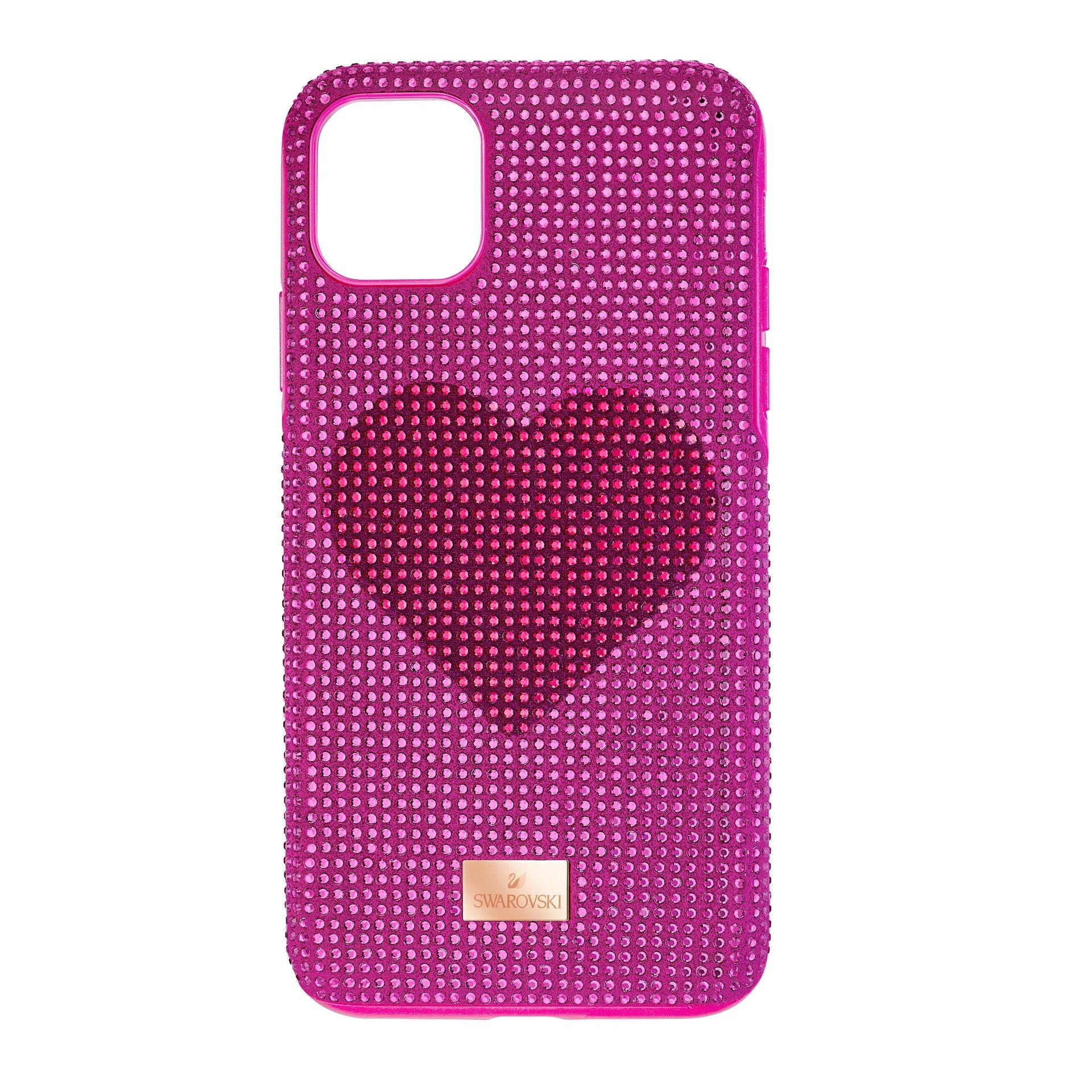 Φωτογραφία προϊόντος: Crystalgram Heart Smartphone Case with Bumper, iPhoneÂ® 11 Pro Max, Pink