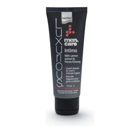 Φωτογραφία προϊόντος: Intermed Luxurious Men s Care Intimo Καθαριστικό της Προσωπικής Αντρικής Υγιεινής 75ml