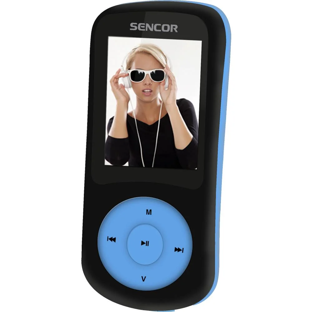 Φωτογραφία προϊόντος: MP3/MP4 Player 8 GB με FM ραδιόφωνο και Έγχρωμη Οθόνη Sencor SFP 5870 BBU