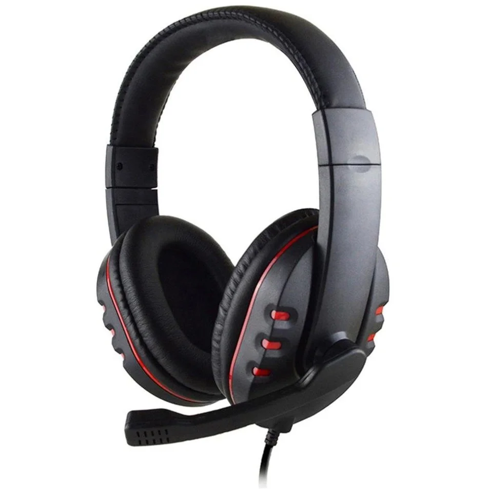 Φωτογραφία προϊόντος: Ακουστικά Stereo Noozy GH-35 διπλού κονέκτορα 3.5mm για Gamers με Μικρόφωνο και Ρύθμιση Έντασης Ήχου