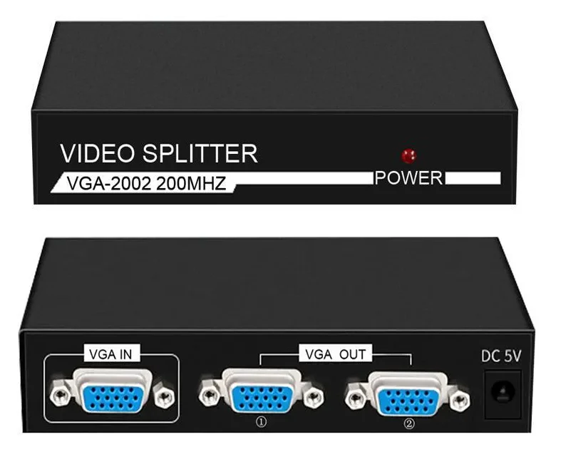 Φωτογραφία προϊόντος: POWERTECH VGA splitter CAB-G031, 2 σε 1, 1920x1440px, μαύρο