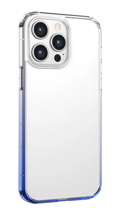 Φωτογραφία προϊόντος: USAMS θήκη Binz για iPhone 14 Plus, μπλε + διάφανη