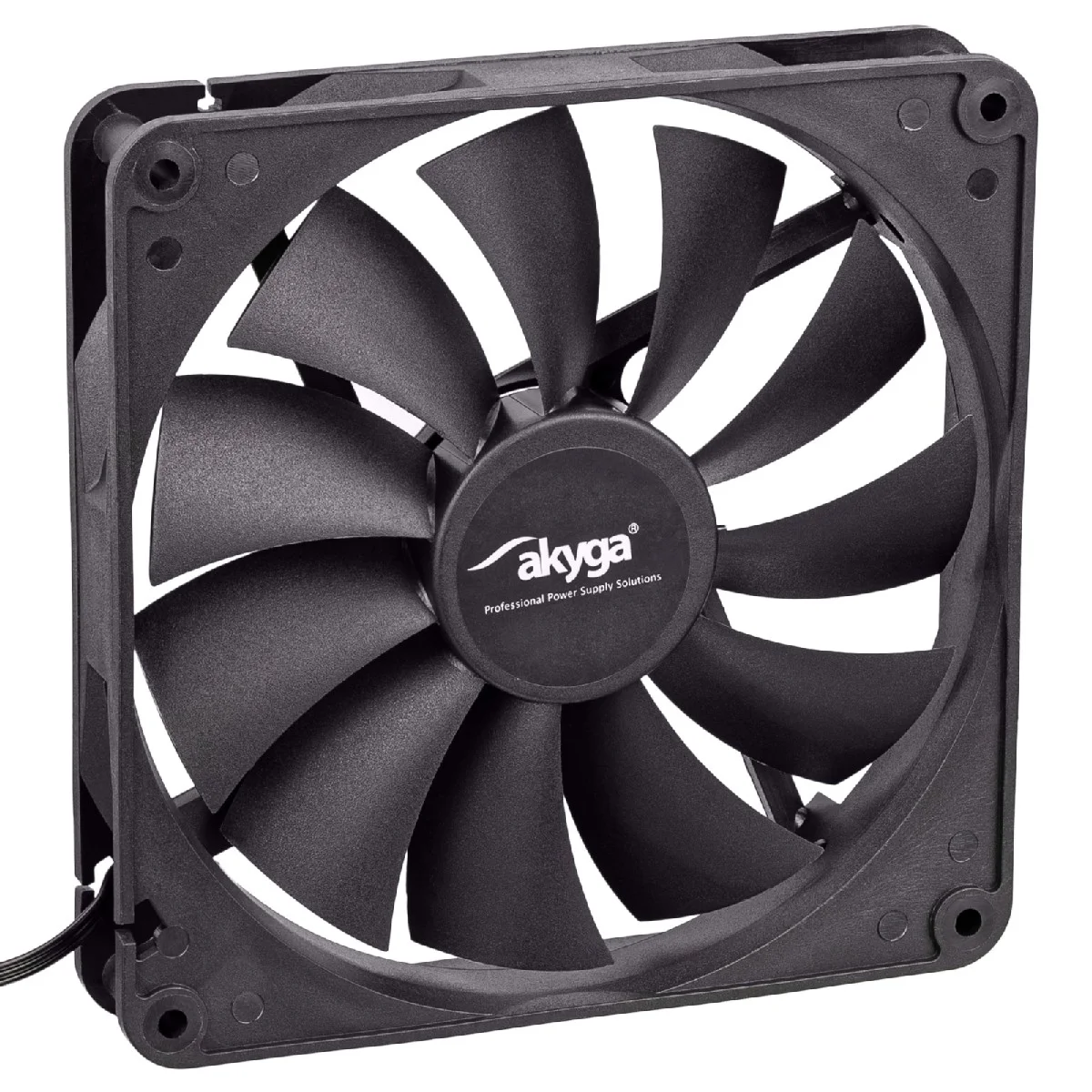 Φωτογραφία προϊόντος: Case Fan Akyga AW-14A-BK 140mm Molex + 3pin Μαύρο