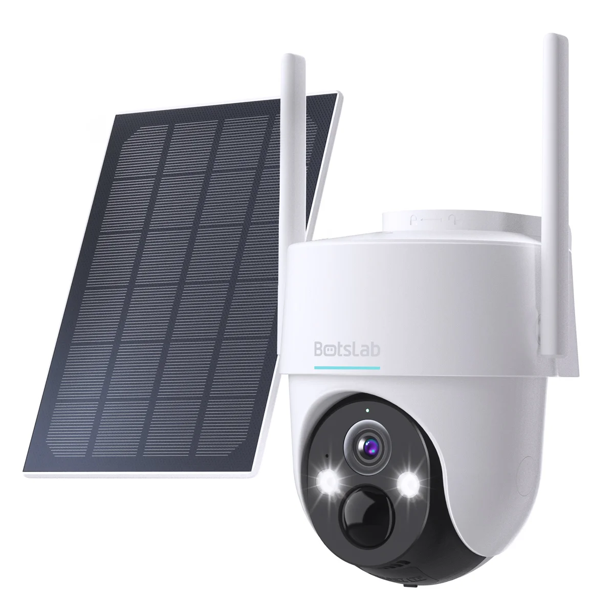 Φωτογραφία προϊόντος: BOTSLAB smart ηλιακή κάμερα W313, 3MP/2K, WiFi, PTZ, SD, 5200mAh, IP65