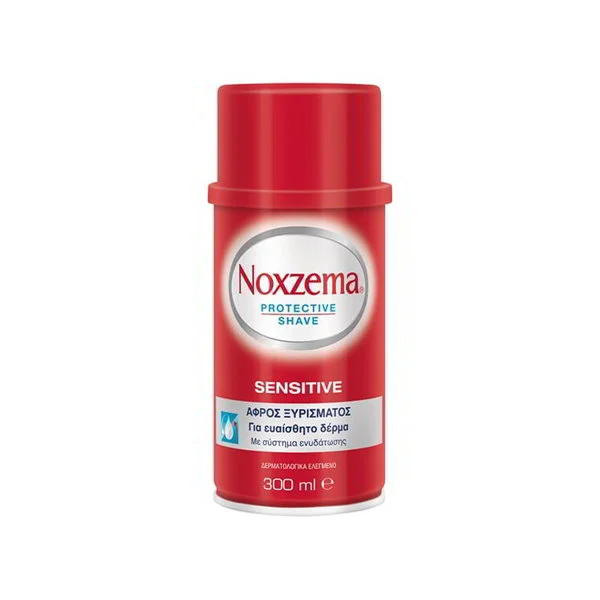 Φωτογραφία προϊόντος: NOXZEMA Αφρός Ξυρίσματος Sensitive / Για Ευαίσθητο Δέρμα (300ml)