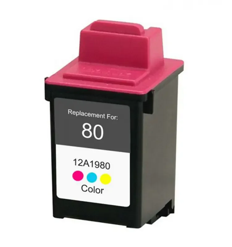 Φωτογραφία προϊόντος: Dragon Συμβατό μελάνι Lexmark 80 12A1980 Color