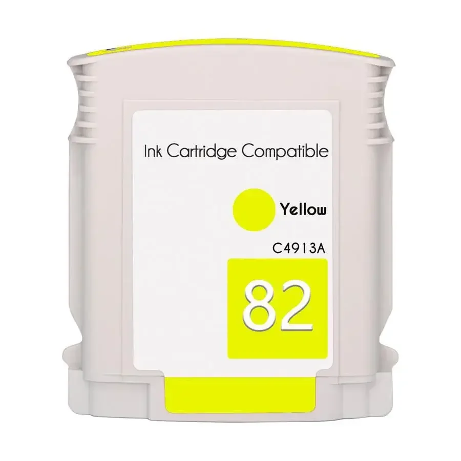 Φωτογραφία προϊόντος: Ninestar Συμβατό μελάνι HP 82 Yellow C4913A