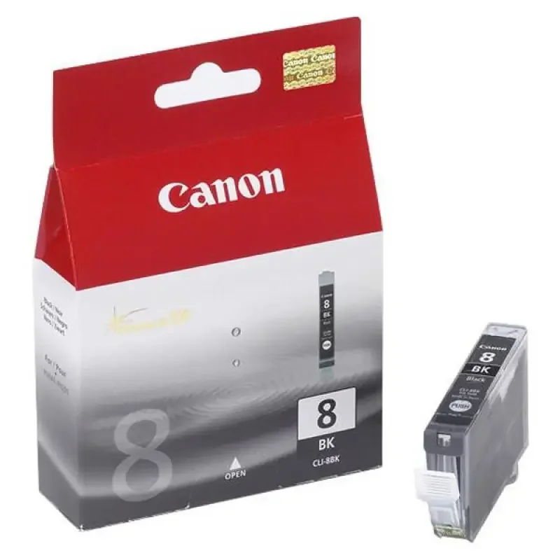 Φωτογραφία προϊόντος: OEM Γνήσιο μελάνι Canon CLI-8 Black (0620B001)