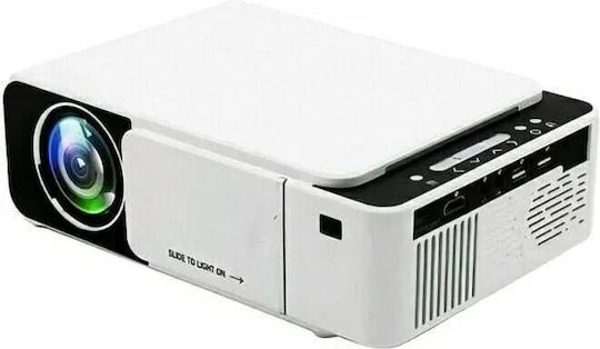 Φωτογραφία προϊόντος: T5 884430 Mini Projector LCD LED Lamp White