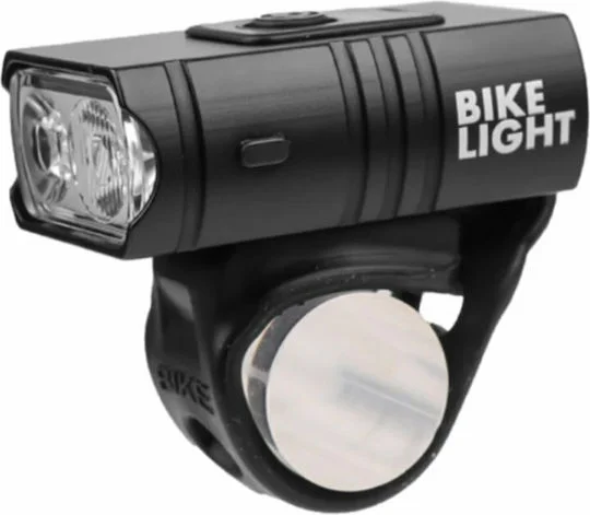 Φωτογραφία προϊόντος: BIKE-0027 Επαναφορτιζόμενο Εμπρόσθιο Φως Ποδηλάτου 800LM, 100m, IP44, Μαύρο