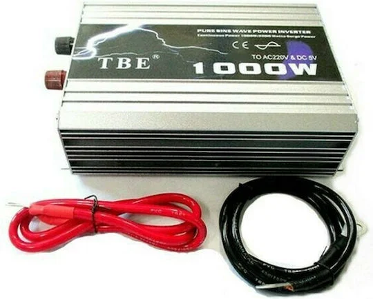 Φωτογραφία προϊόντος: Inverter Καθαρού Ημιτόνου 24V 1000W ΤΒΕ T24P1000-1