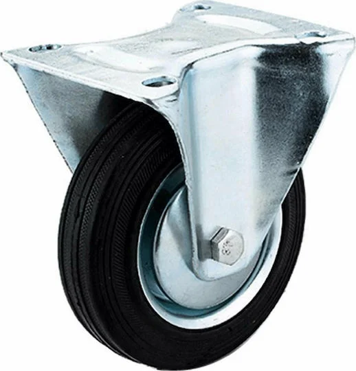 Φωτογραφία προϊόντος: Ruotec 502.000.002.075 Ρόδα Περιστρεφόμενη με Φρένο Βιομηχανική Μαύρη 75x22mm