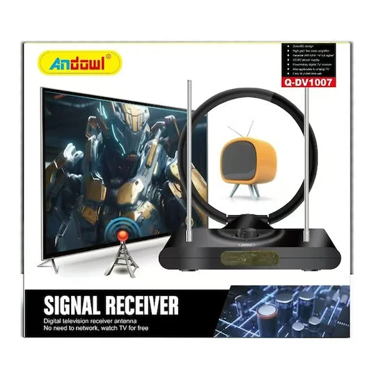 Φωτογραφία προϊόντος: Andowl Δέκτης Σήματος – Signal Receiver Μαύρο Q-dv1007