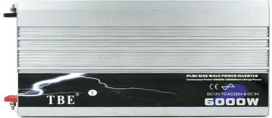 Φωτογραφία προϊόντος: Καθαρού Ημιτόνου 12V 6000W ΤΒΕ T12 Inverter P6000-2 – Γκρι 36936972